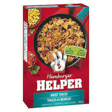 HAMBRGR/HELPER BEEF TACO [200 g]