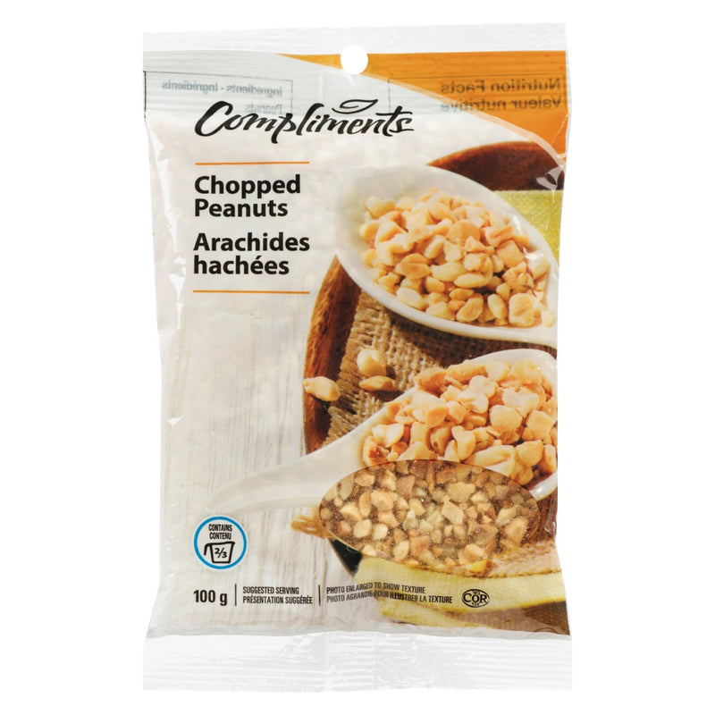 COMPLIMENTS  CHOPPED PEANUTS [100 g]