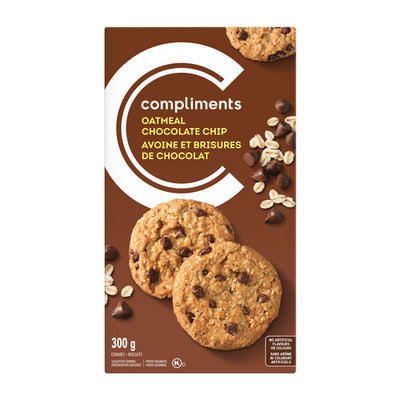 COMPLIMENTS OATMEAL&CHOC CHIP [300 g]
