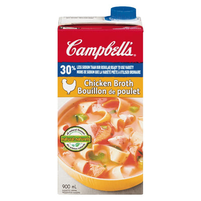 CAMPBELLS RTS 25% LESS SODIUM [900 ml]