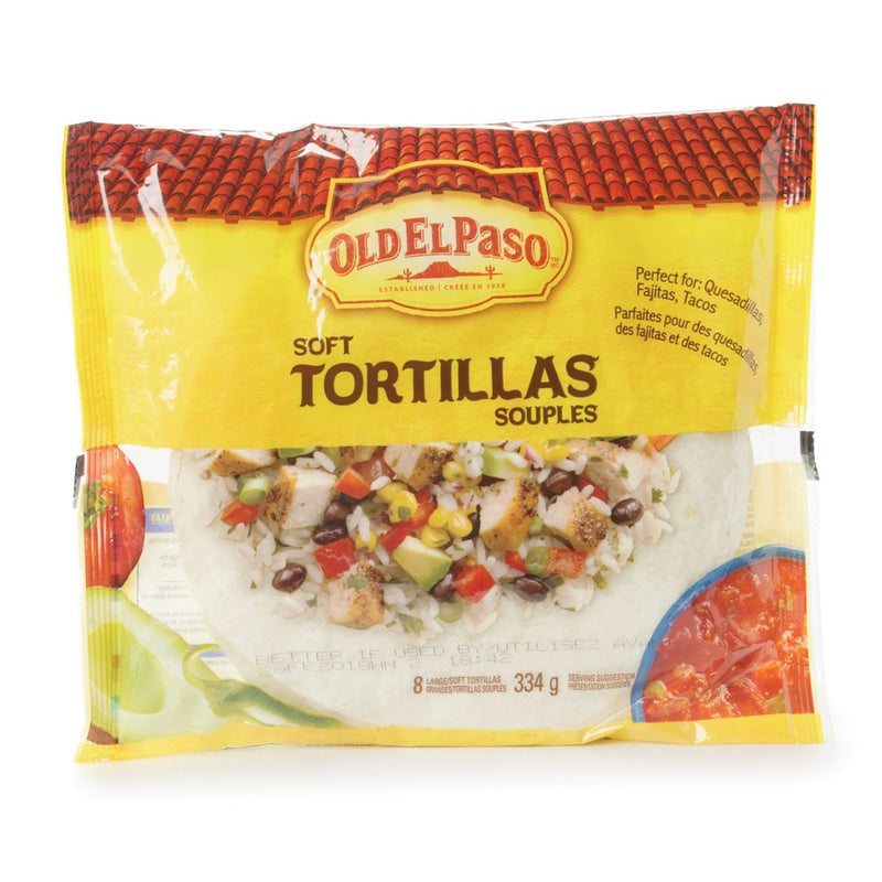 OLD ELPASO LRG FLOUR TORTILLA