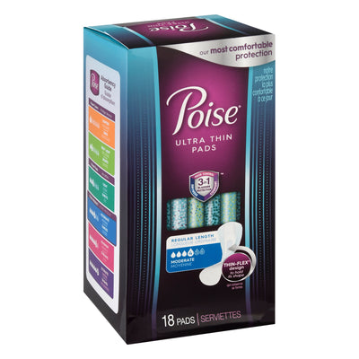 POSIE FRESH PROT ULT THIN PADS [18 ea]