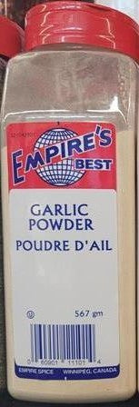 EMPIRE GARLIC POWDER 567GRAMS [567 g]