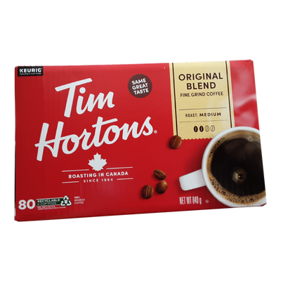TIM HORTONS K-CUPS COFFEE PODS [80 EA]