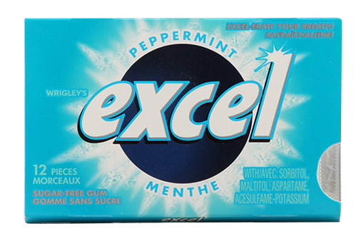EXCEL STRONG MINT GUM [12 P KG]