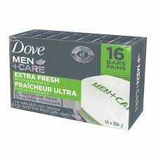 DOVE MEN +CARE EX FR BAR SOAP [16 ea]