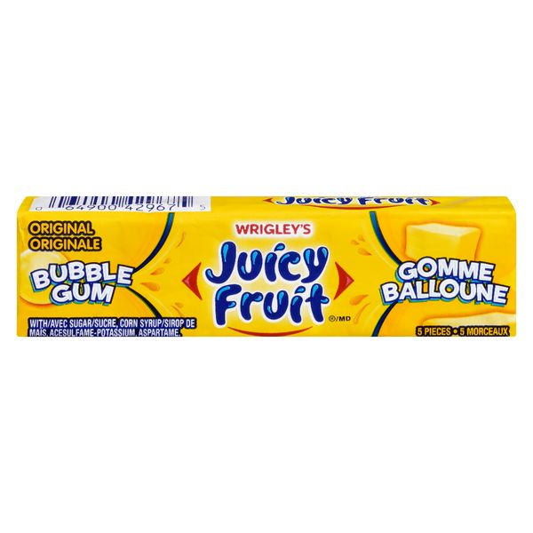Juicy Fruit Original Bubble Gu [5 ea]