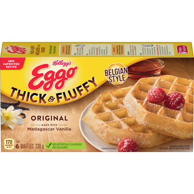EGGO WAFFLLES THICK/FLUFFY ORG [300 g]