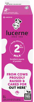 LUCERNE 2% MILK 1L [1 l]