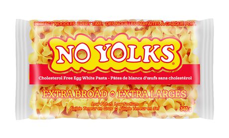 NO YOLKS EXTRA BROAD NOODLES [340 g]