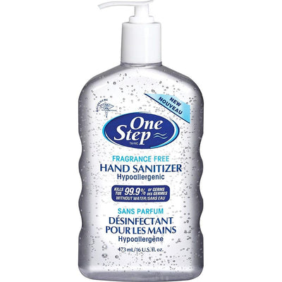 ONE STEP HAND SANITIZER PUMP [473 ml]