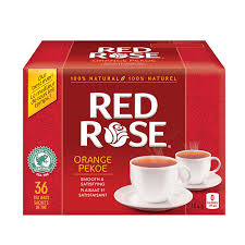 RED ROSE ORANGE PEKOE TEA BAGS [36 pcs]