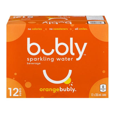 BUBLY ORANGE SPK WATER