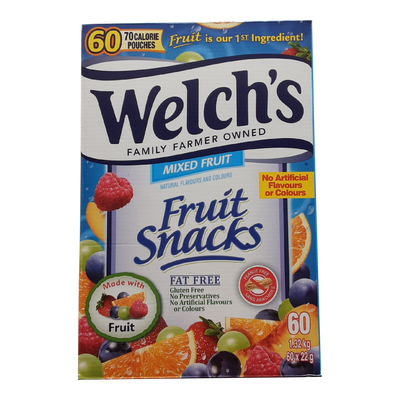 WELCHS FRUIT SNACKS 60s [60 pcs]