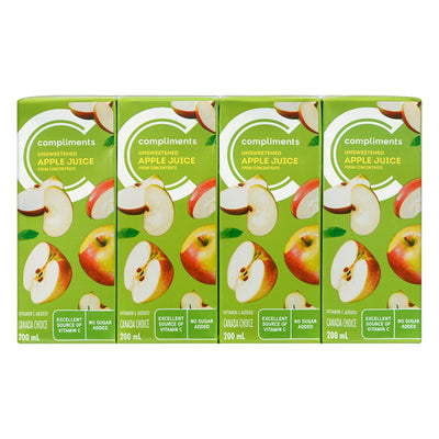 COMP APPLE JUICE UNSWEETNED [8 pcs]