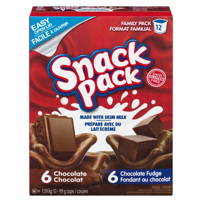 SNACK PACK PUDDING 12S CHOCOL [12 EA]