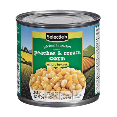 SELECT PEACH N CREAM CORN [398 ml]