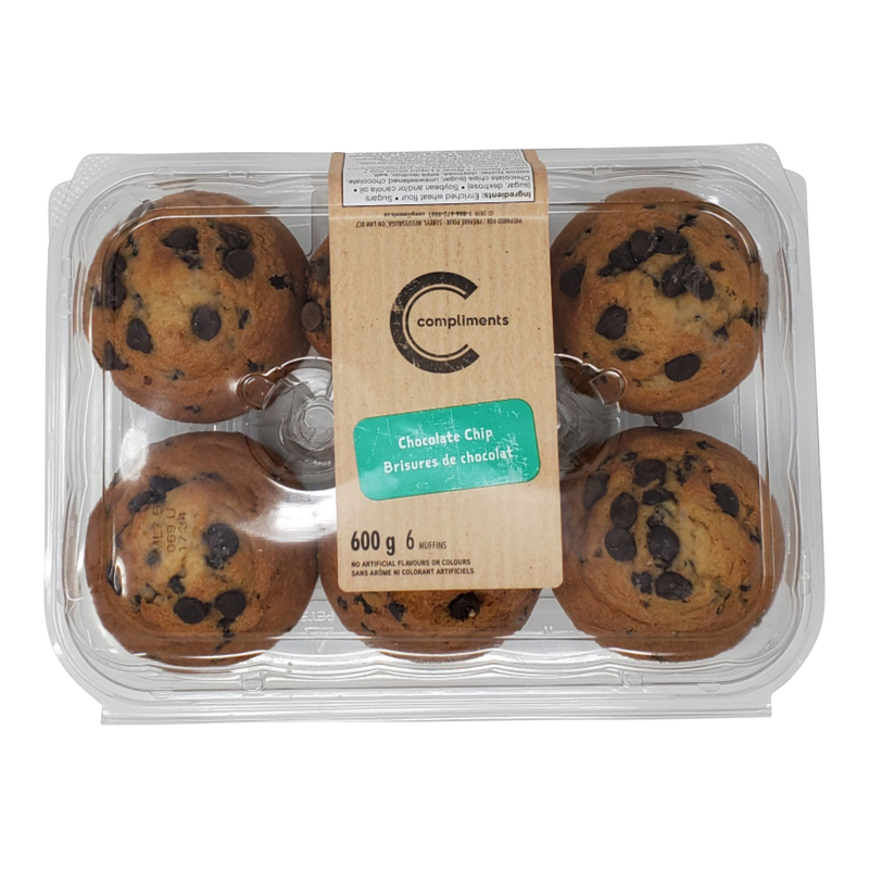 COMP CHOCOLATE CHIP  MUFFINS [600 g]