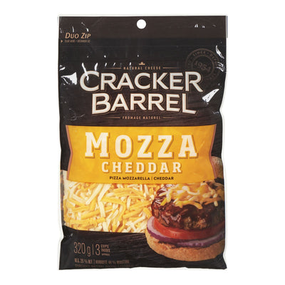 CRACKER BARREL MOZZA CHED SHR [320 g]