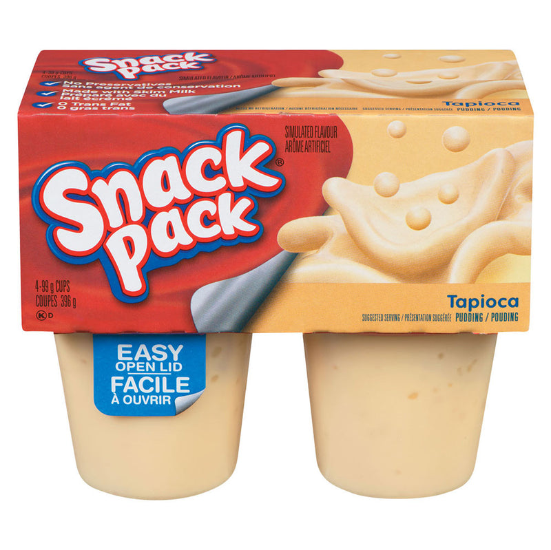 HUNTS TAPIOCA PUDDING 4X99GMS. [396 g]