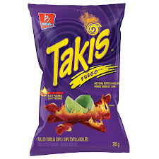 TAKIS FUEGP HOT CHILI PEPP/LIM [280 g]