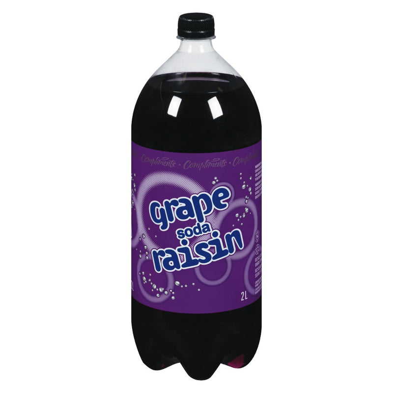 COMPLIMENTS GRAPE SODA [2 L]