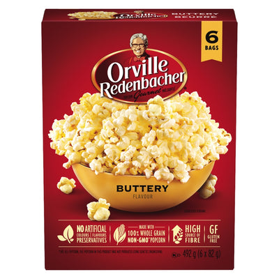 ORVILLE MWAVE POPCORN BUTTERY [492 g]