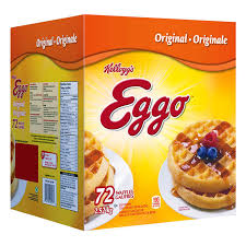 EGGO WAFFLES 72 COUNT 2.52KG [2.52 kg]