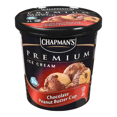 CHAPMANS ICE CREAM PNT BUTTER [2 l]