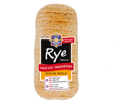 CITY BREAD THICK SLICED RYE [480 g]