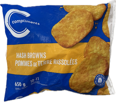 COMP FRIED POTATO HASH BROWN [650 g]