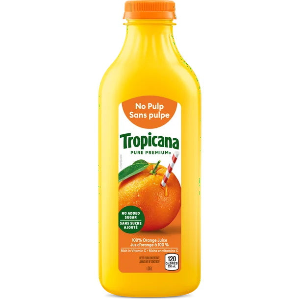 TROPICANA OJ NO PULP [1.36 l]