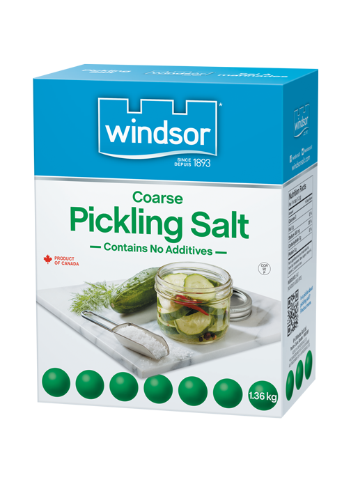 WINDSOR PICKLING SALT COARSE [1.36 l]