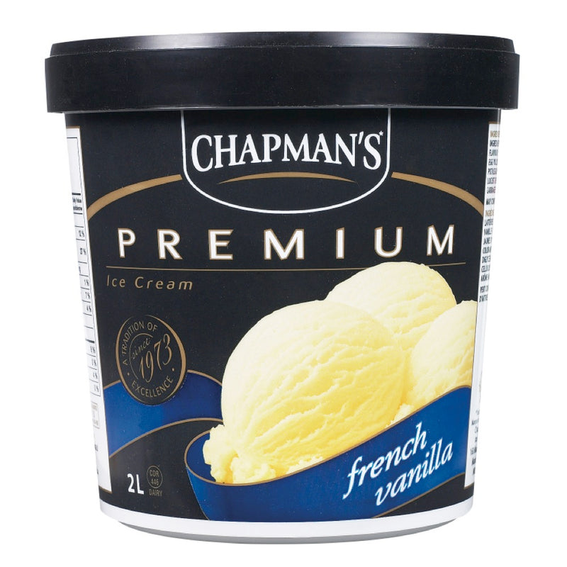 CHAPMANS ICE CREAM VANILLA. [2 l]