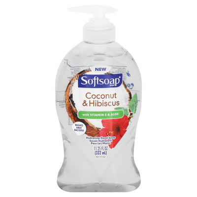 Softsoap Hydrating Coconut & Hibiscus Hand Soap, 11.25 fl oz