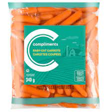 COMPLIMENTS BABY CUT CARROTS [454 g]