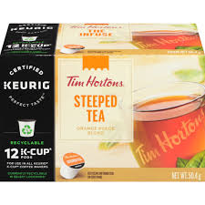 TIM HORTONS STEEPED TEA KCUPS [12 EA]