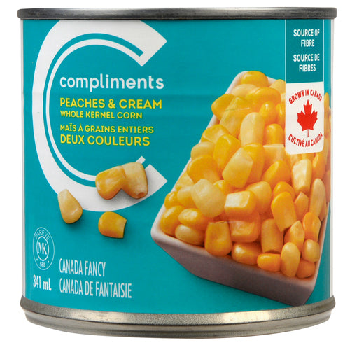 COMPLIMENTS CORN PEACHESN CRM [341 ml]