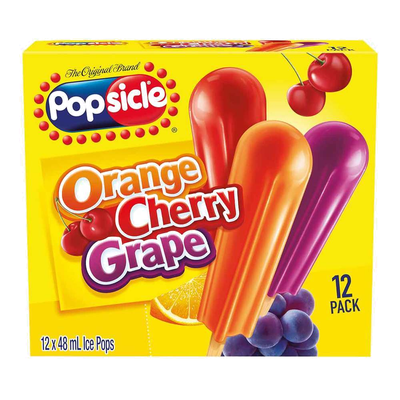 POPSICLE ORG,CHERRY,GRAPE [576 ml]
