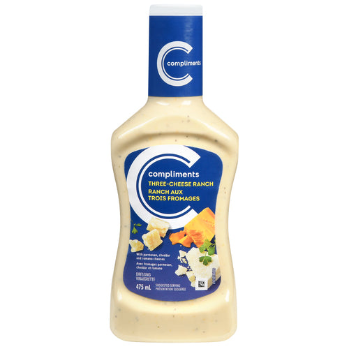 COMP THREE CHEESE RANCH DR [475 ml]