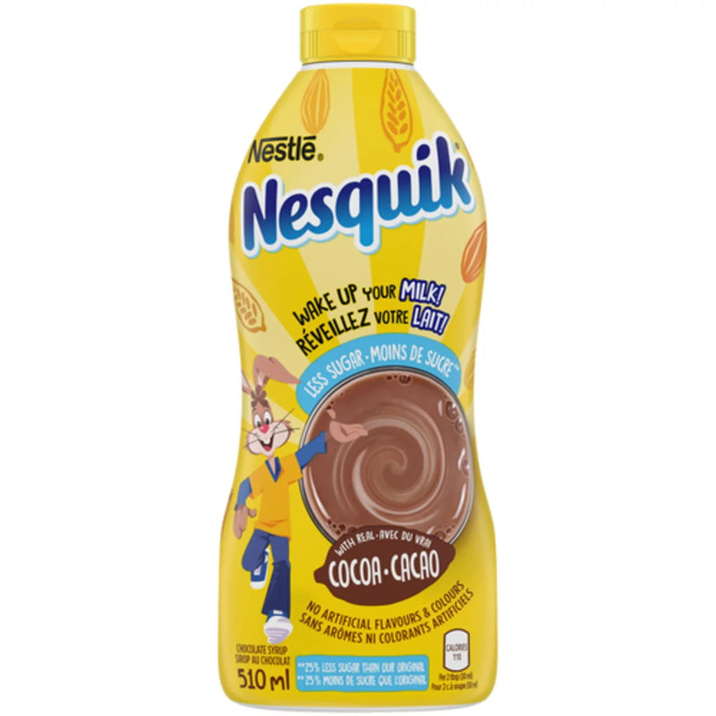 NESQUIK CHOC LESS SUGAR SYRP