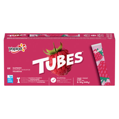YOPLAIT RASPBERRY YOG TUBES [448 g]