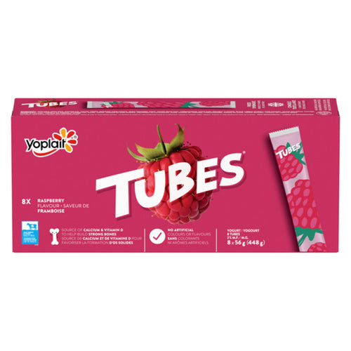 YOPLAIT RASPBERRY YOG TUBES [448 g]