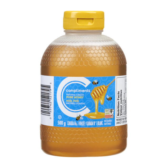 COMPLIMENTS WHITE LIQ HONEY [500 g]