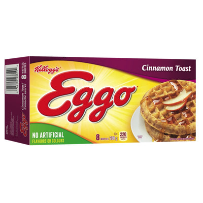 KELLOGGS EGGO WAFFLES CINNAMON [280 g]