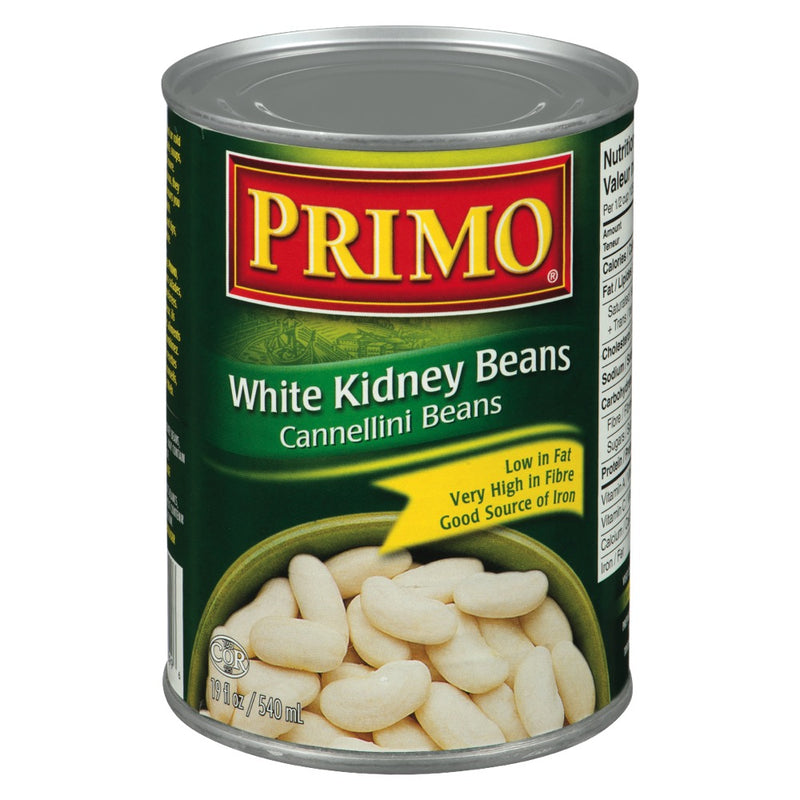 PRIMO WHITE KIDNEY BEANS [540 ml]