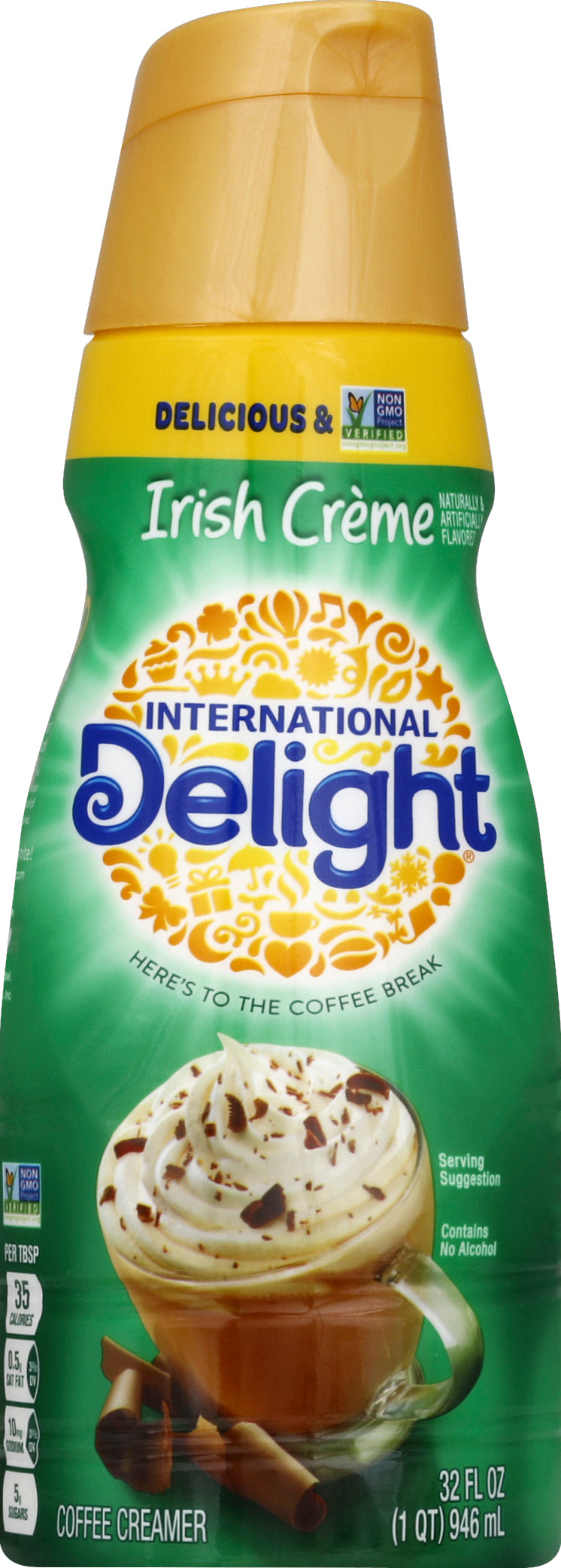 INTERNATIONAL DELIGHT IRISH CR [946 ml]
