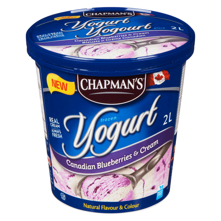CHAPMANS FRZ YOG BLUEBERR CRM [2 l]