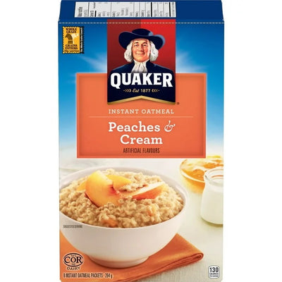 QUAKER INST OATMEAL PCHS N CRM [310 g]