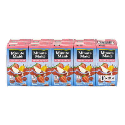 MINUTE MAID TETRA BERRY PUNCH [8 pcs]